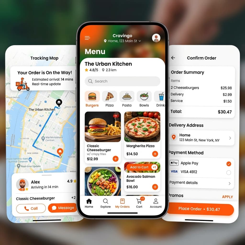 Food Delivery UI
